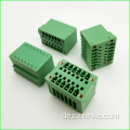 Doppelschicht-Plug-in-Plug-in-PCB-Klemme Block-Sockel mit Ohrflansch